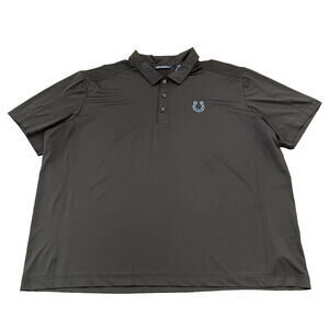 NWT Cutter & Buck Indianapolis Colts Black Polo Sz Men's 3XL